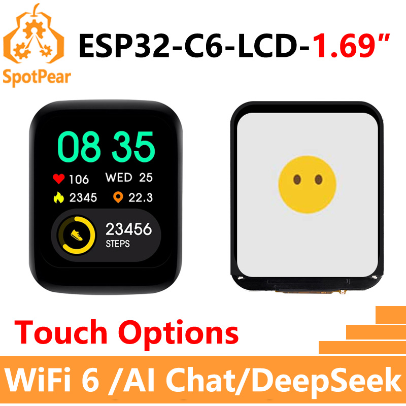 Esp32 C6 - Waveshare ESP32-C6 1.69인치 터치 LCD 옵션