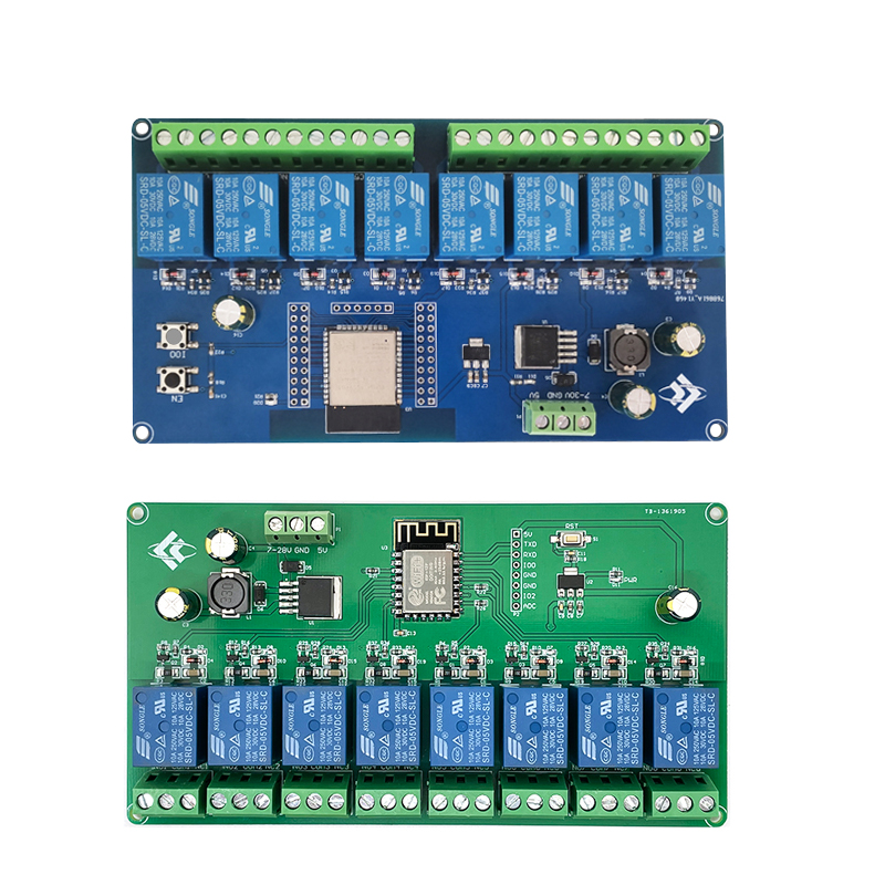 Esp32 Uart Module - ESP8266 / ESP32 WIFI 8채널 릴레이