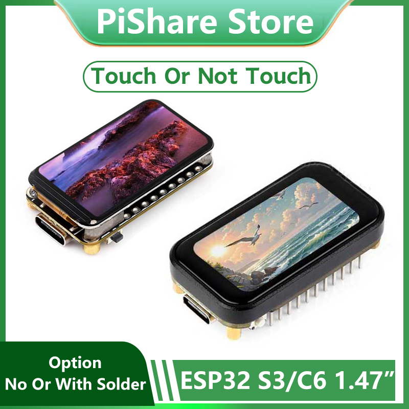 Esp32 C6 - ESP32 C6 ST7789 1.47인치 터치 LCD