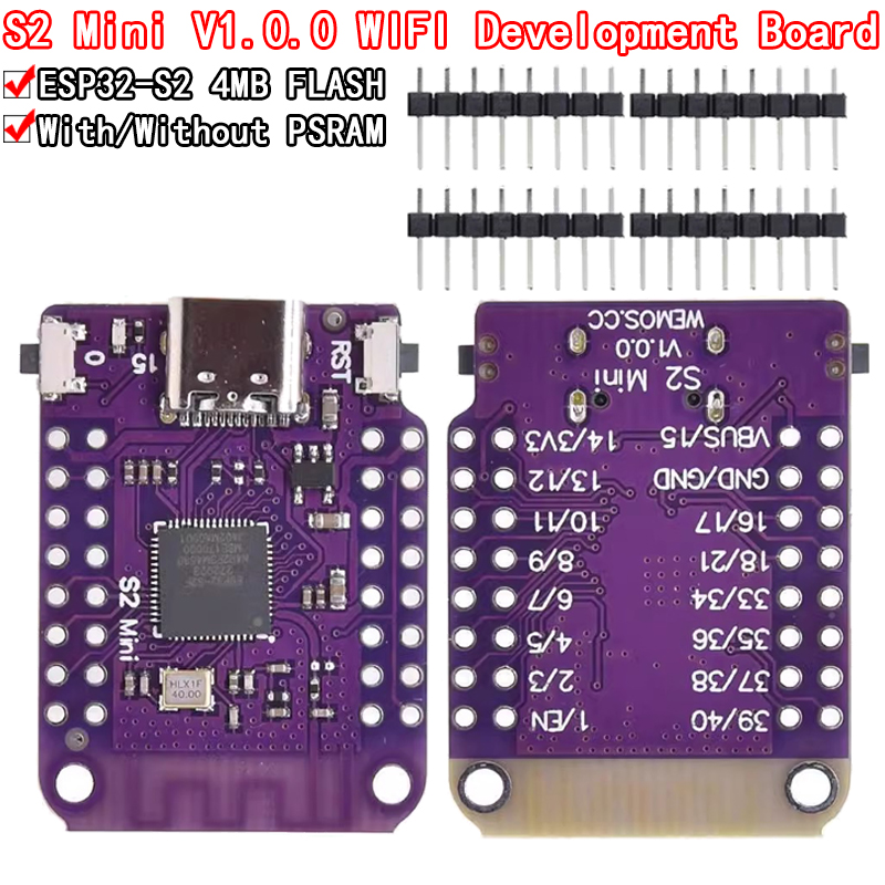 Esp32 S2 - ESP32 S2 Mini V1.0.0 - LOLIN