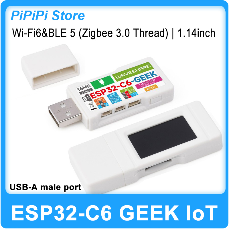 Esp32 C6 - ESP32-C6 GEEK 개발 보드 1.14인치 LCD