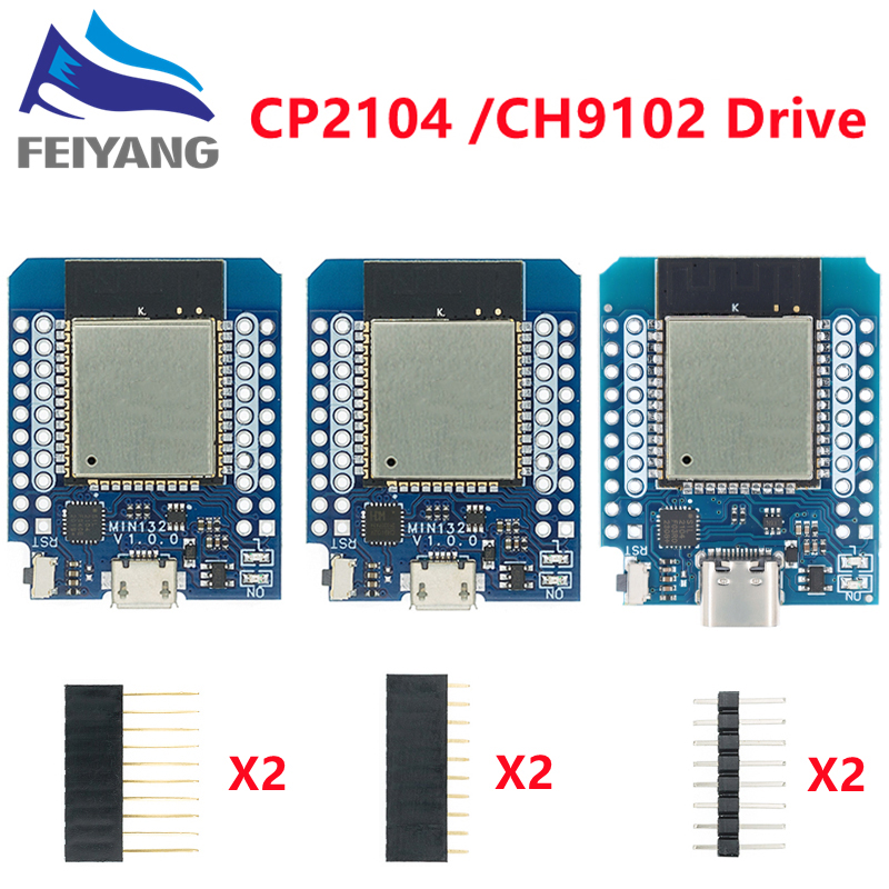 Esp32 Devkit - Wemos Mini D1 ESP8266 ESP32 ESP-32S
