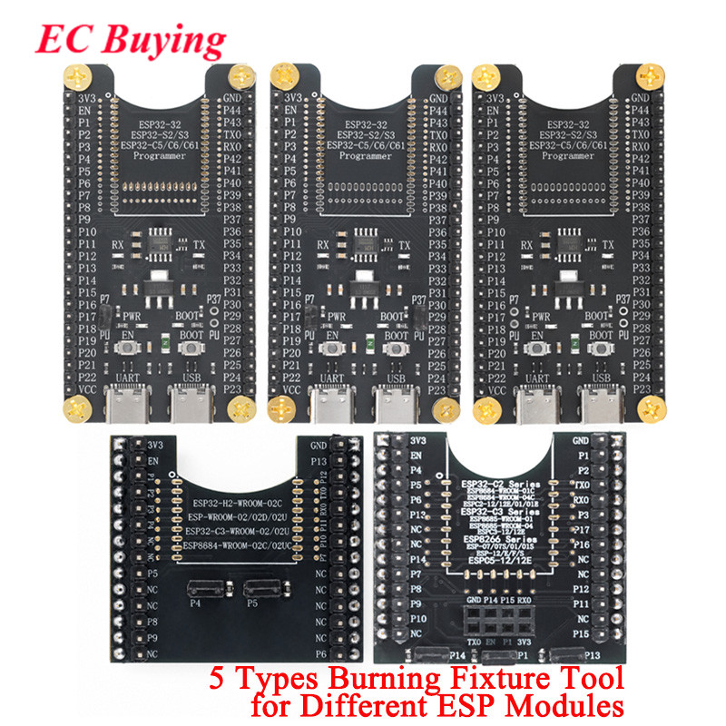 Esp32 S2 - 테스트용 버닝 픽스쳐 도구 ESP32 ESP8266