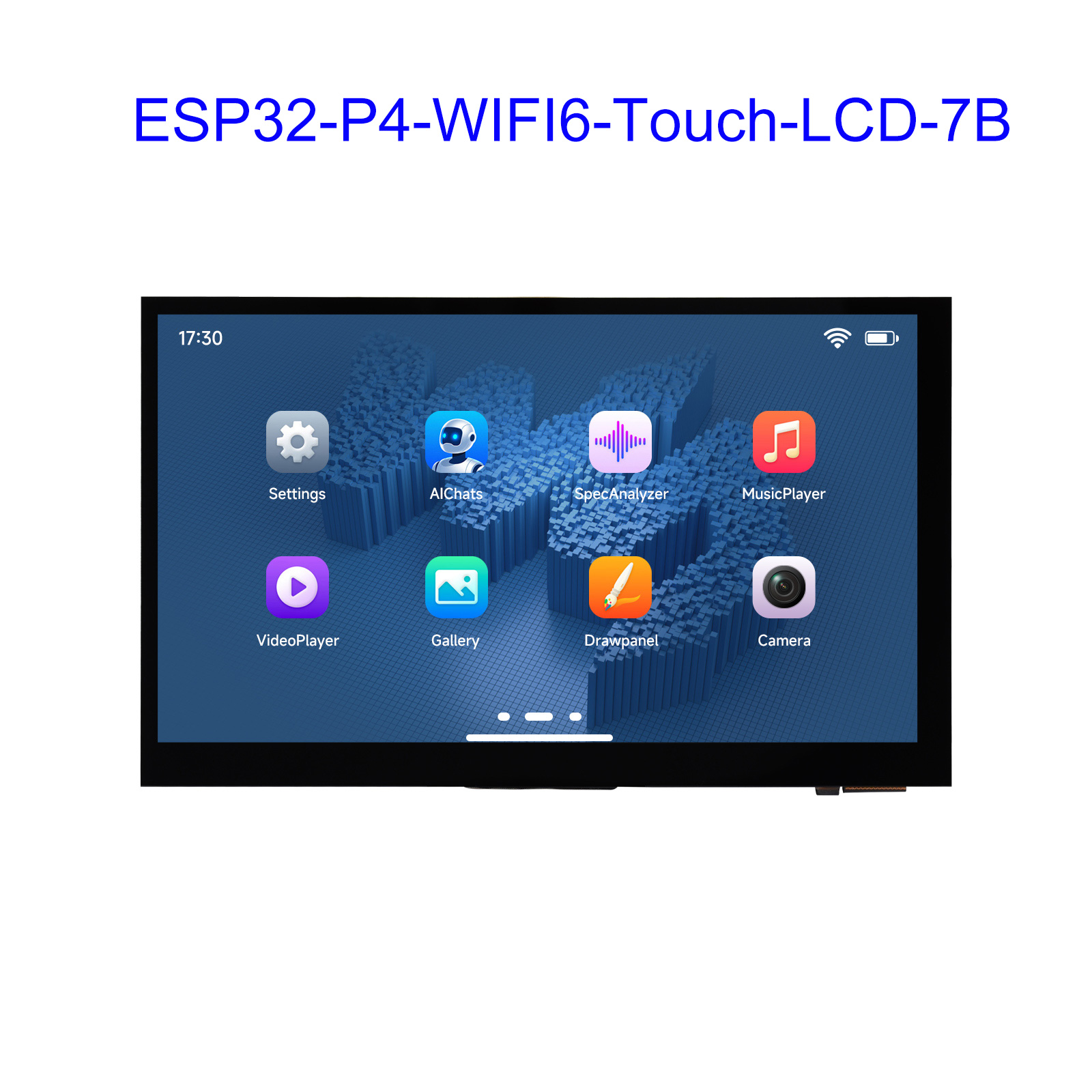 Esp32 P4 - ESP32-P4-WIFI6 7인치 5포인트 터치 디스플레이 개발