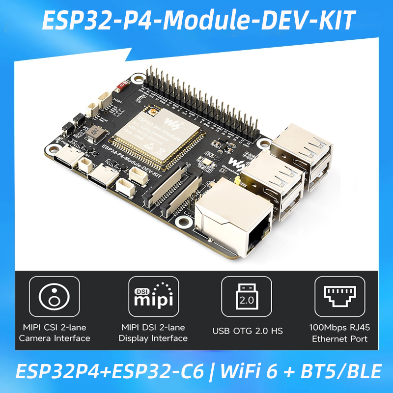 Esp32 P4 - ESP32-P4 + ESP32-C6 개발 보드, Wi-Fi