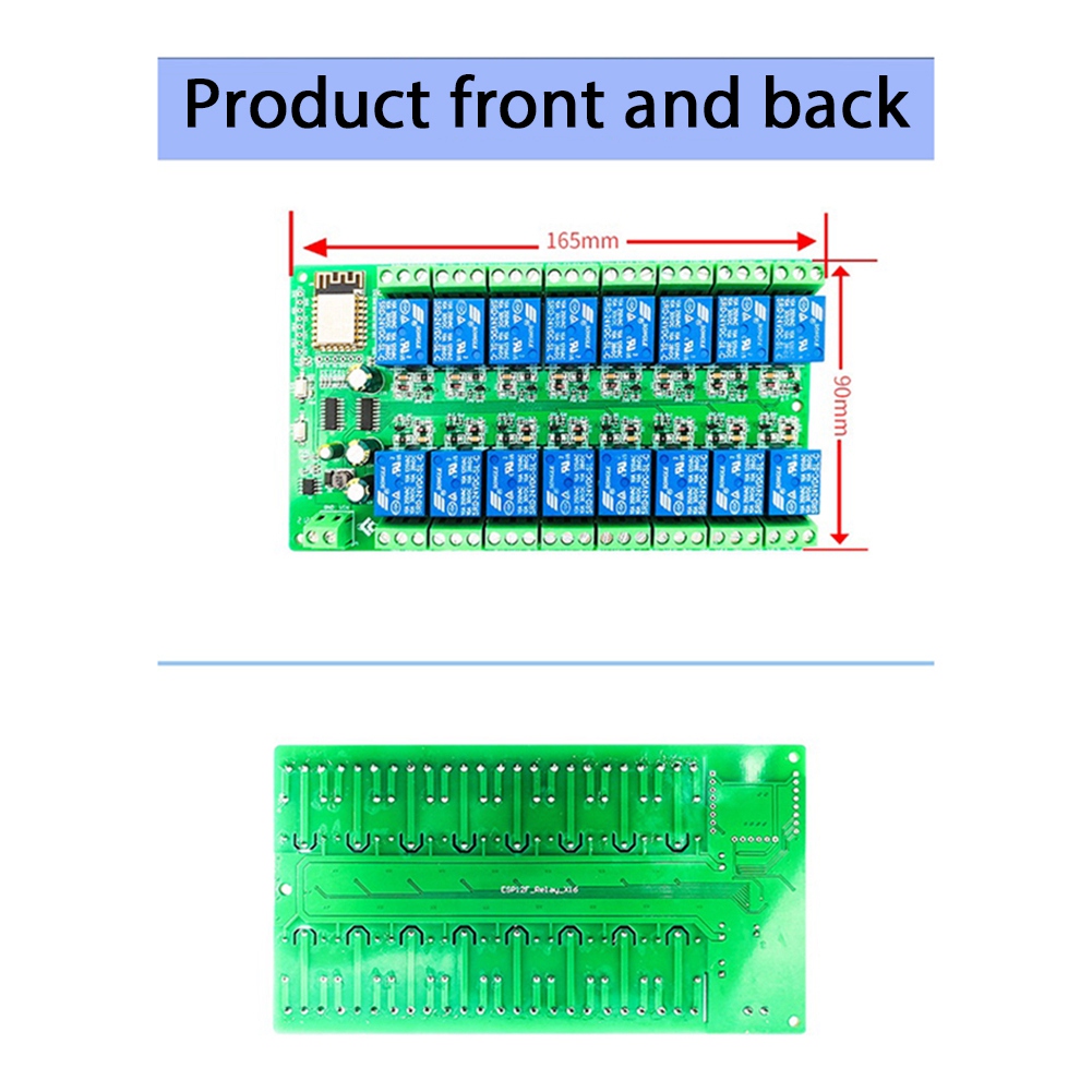 Esp8266 - B14C ESP8266 WIFI 16채널 릴레이 모듈