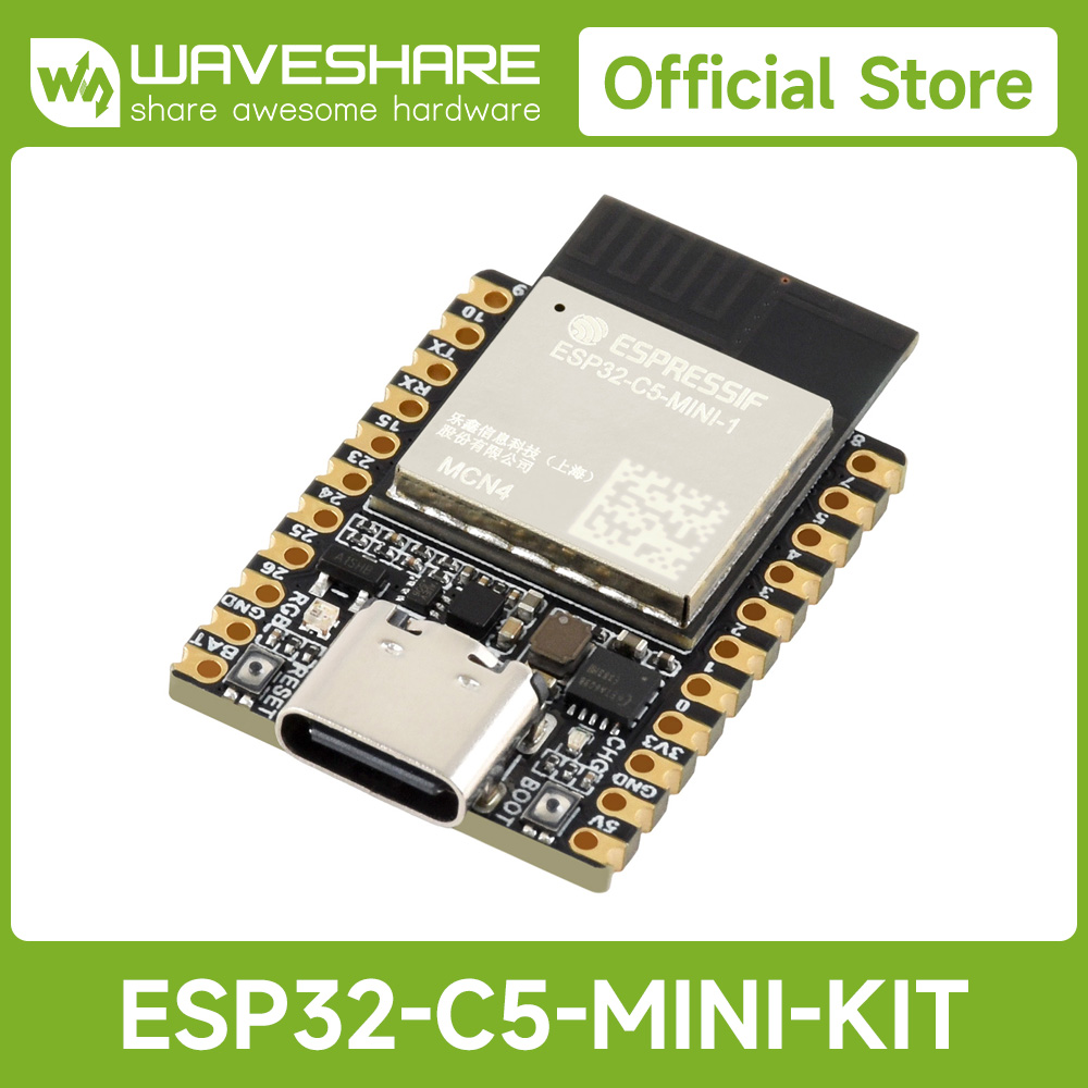 Esp32 Uart Module - Waveshare ESP32-C5 미니 듀얼 밴드 Wi-Fi