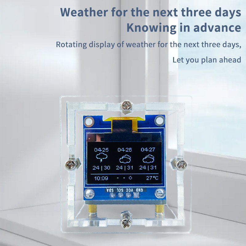 ESP8266 미니 날씨 시계 키트 DIY 납땜 프로젝 - Esp8266 리뷰 및 가격