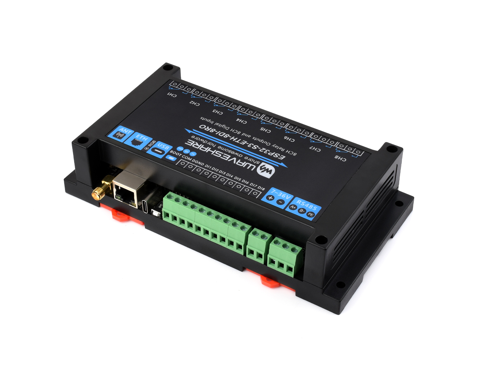 Waveshare 산업용 8 채널 ESP32-S3 Wi - Esp32 Uart Module 리뷰 및 가격