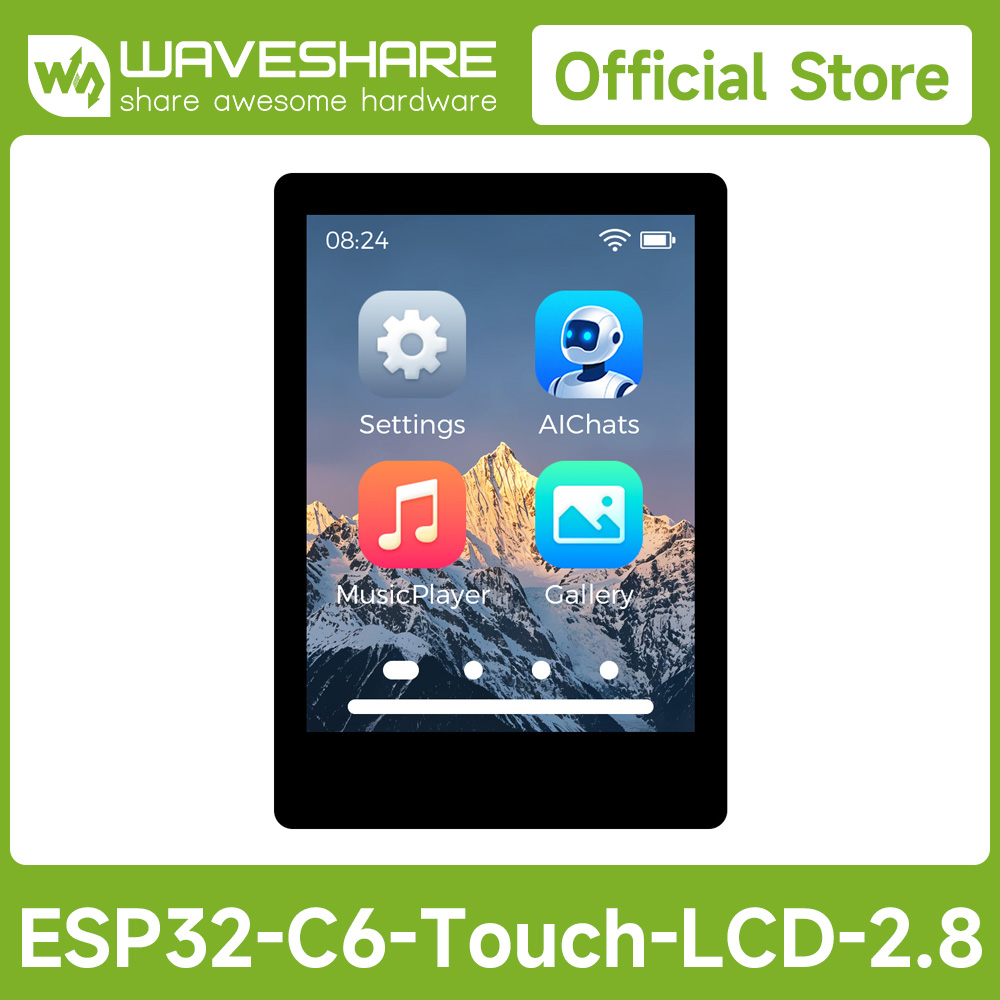 Waveshare ESP32-C6 2.8인치 IPS 정 - Esp32 C6 리뷰 및 가격