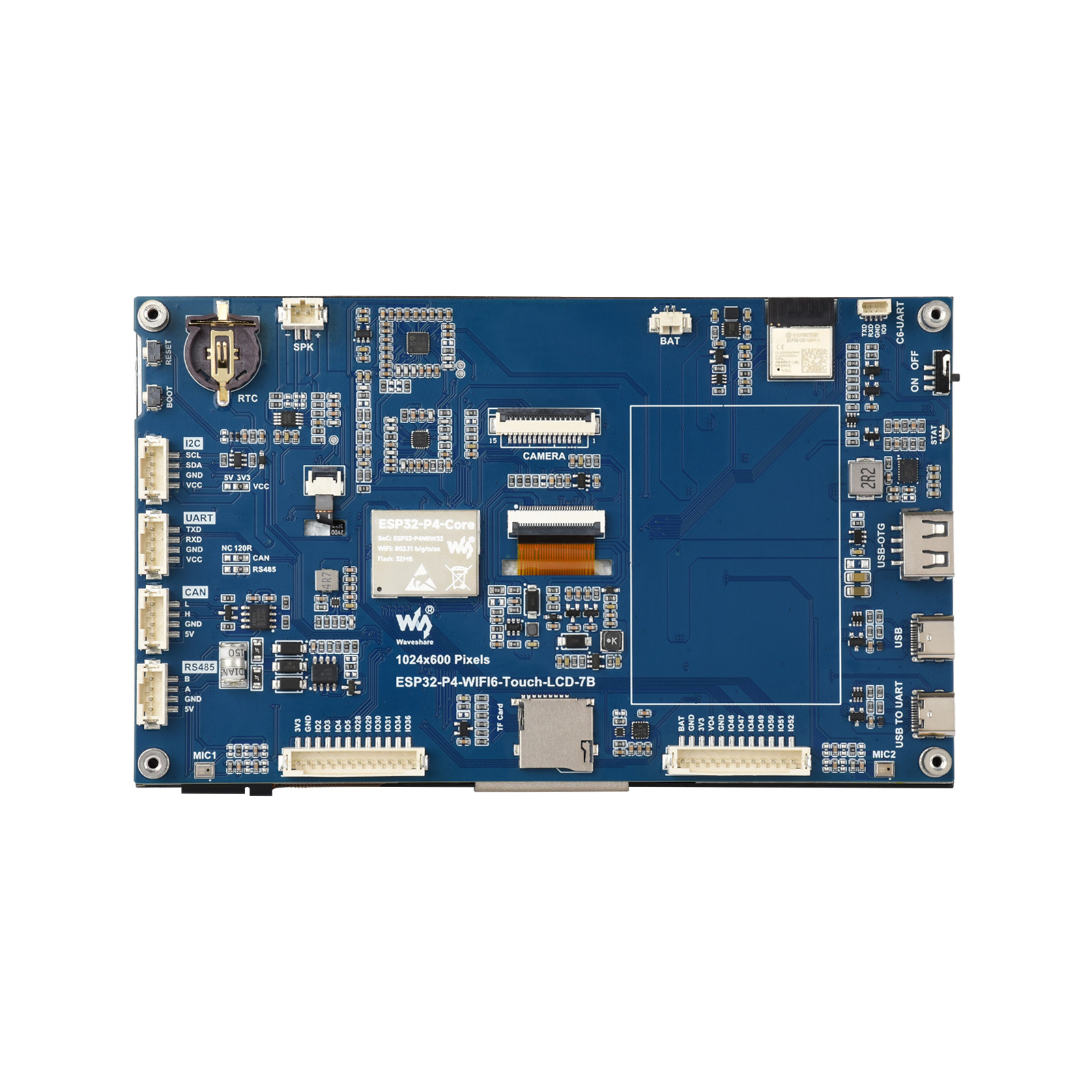 ESP32-P4-WIFI6 7인치 5포인트 터치 디스플 - Esp32 P4 리뷰 및 가격