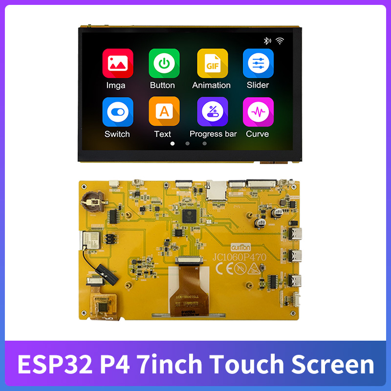 ESP32 P4 7인치 LCD 개발 보드 Arduino - Esp32 P4 리뷰 및 가격