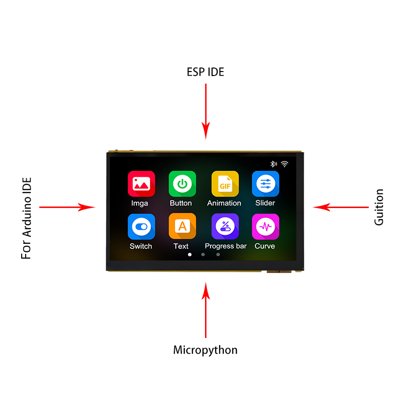 ESP32 P4 7인치 LCD 개발 보드 Arduino - Esp32 P4 리뷰 및 가격