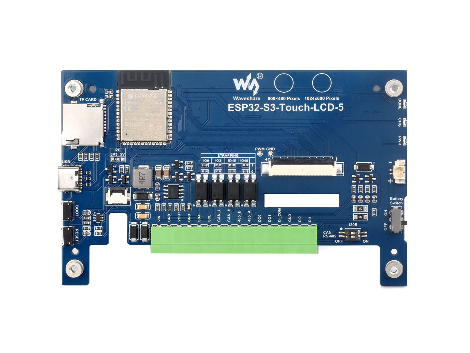 Waveshare ESP32-S3 5인치 정전식 터치  - Esp32 Uart Module 리뷰 및 가격