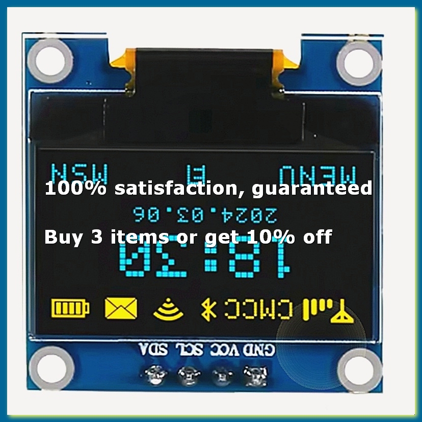 0.96인치 OLED 디스플레이 스크린 모듈 I2C I - Esp8266 리뷰 및 가격