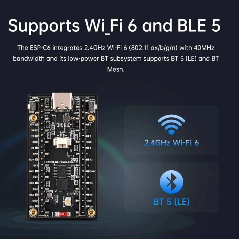 ESP32-C6 1.9인치 LCD 화면 개발 보드 17 - Esp32 C6 리뷰 및 가격