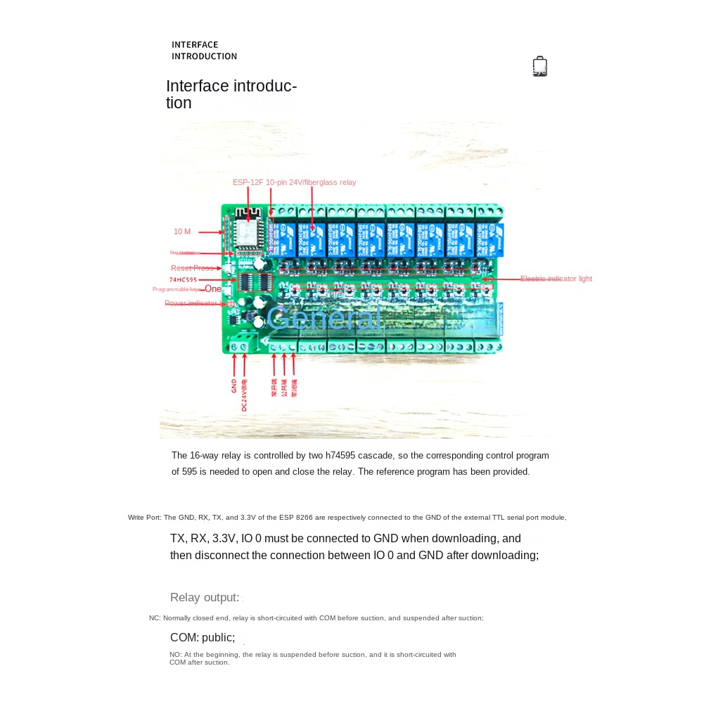 B14C ESP8266 WIFI 16채널 릴레이 모듈  - Esp8266 리뷰 및 가격