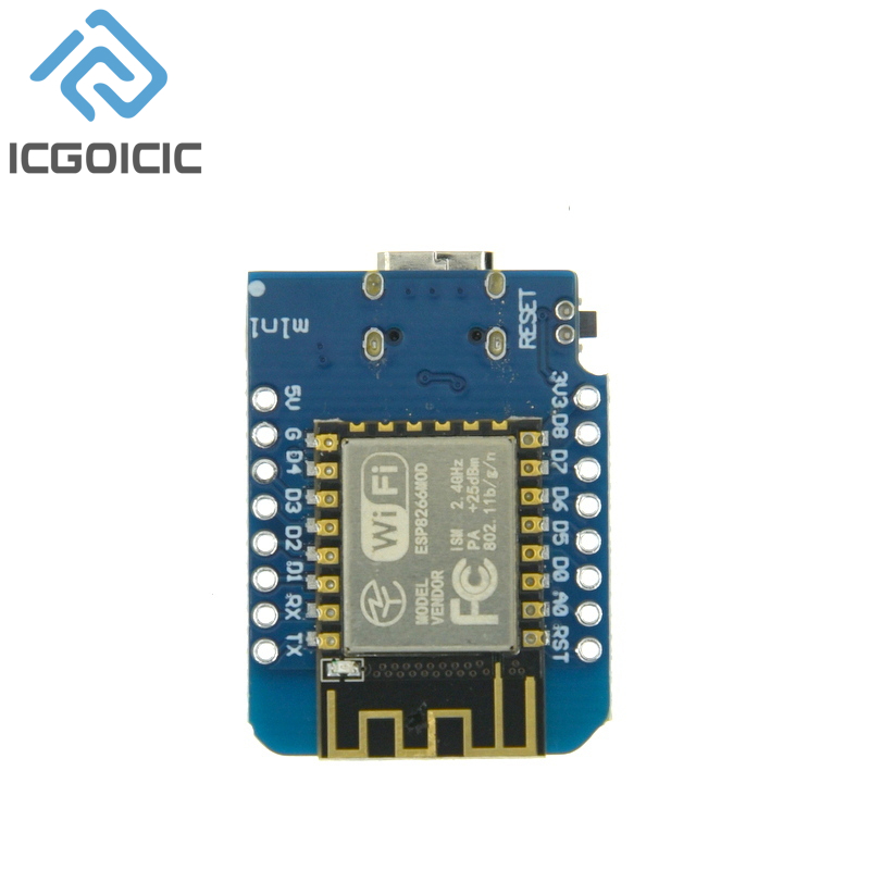 WeMos용 D1 미니 NodeMcu 사물 인터넷 개발 - Esp8266 Nodemcu 리뷰 및 가격