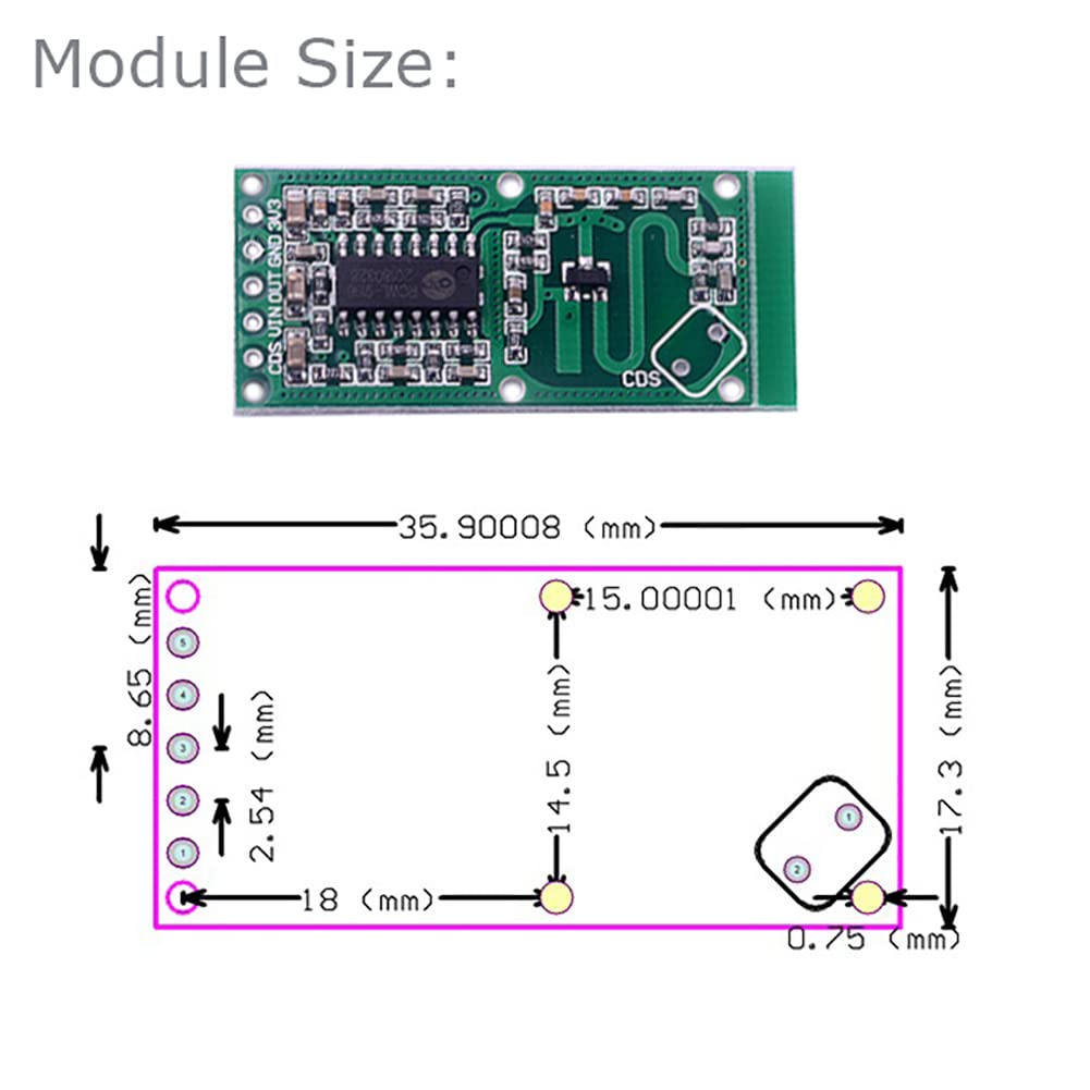 5PCS RCWL-0516 모션 감지 센서, Ardui - Esp8266 Nodemcu 리뷰 및 가격