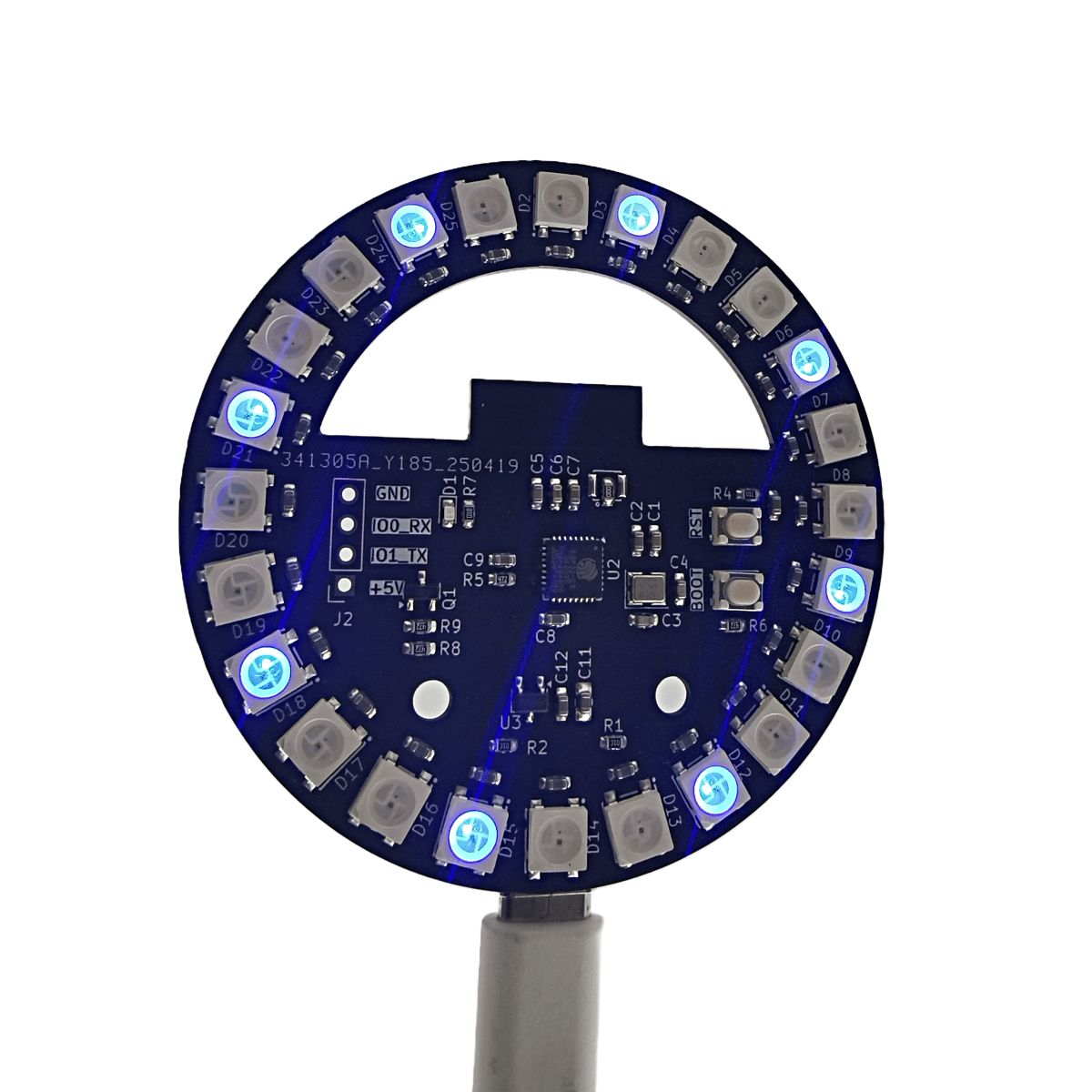 WLED ESP32-C3 개발 보드 원형 다채로운 조명 - Esp32 C3 리뷰 및 가격