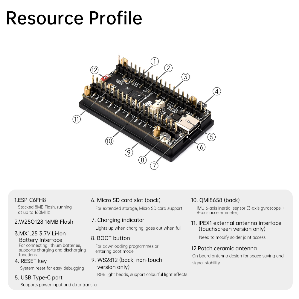 ESP32-C6 IoT 개발 보드 WiFi 6 블루투스 - Esp32 C6 리뷰 및 가격